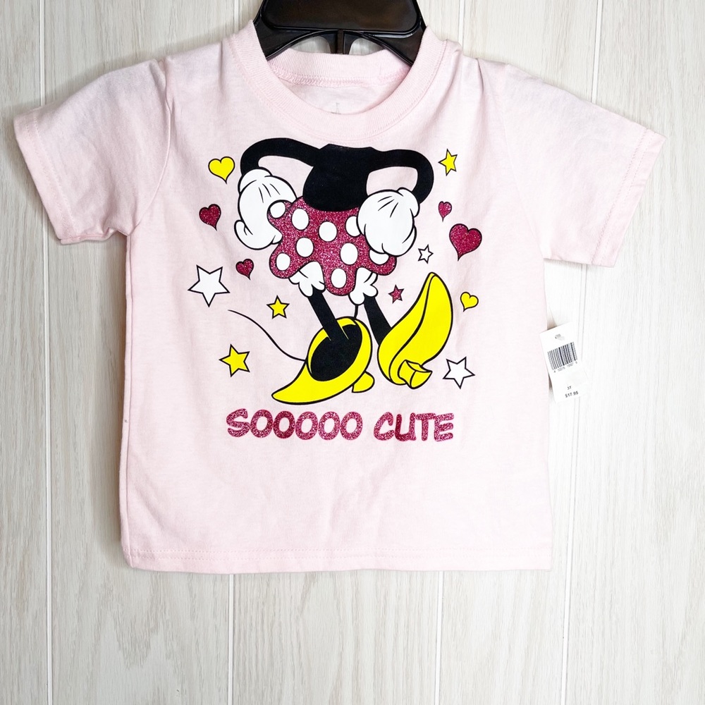 Disney Girl's Minnie Shirt Size 3T